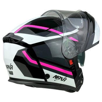 KASK MOTOCYKLOWY FO7/F/L blenda+pinlock róż-86331