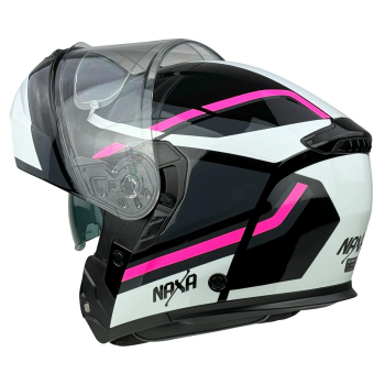 KASK MOTOCYKLOWY FO7/F/L blenda+pinlock róż-86333
