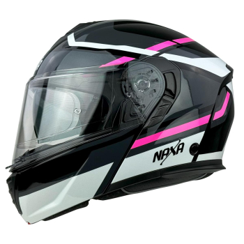 KASK MOTOCYKLOWY FO7/F/L blenda+pinlock róż-86338