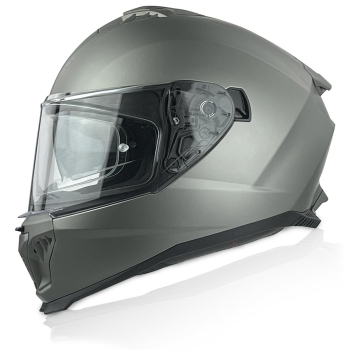 KASK MOTOCYKLOWY F31/D/M titanium blenda+pinlock-86369