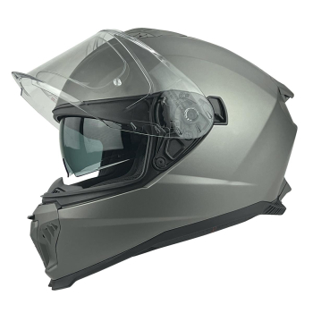 KASK MOTOCYKLOWY F31/D/M titanium blenda+pinlock