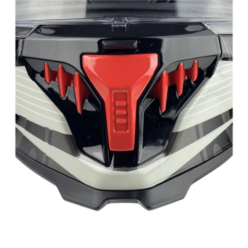 KASK MOTOCYKLOWY F31/F/XL czerwony blenda+pinlock-86393