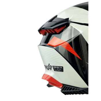 KASK MOTOCYKLOWY F31/F/XL czerwony blenda+pinlock-86395