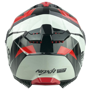 KASK MOTOCYKLOWY F31/F/XL czerwony blenda+pinlock-86398