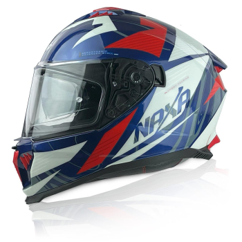KASK NAXA F31/G/M niebieski blenda+pinlock-86441