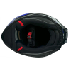 KASK MOTOCYKLOWY F33/F/XXL  z blendą niebieski-86663