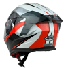 KASK MOTOCYKLOWY F33/G/XL z blendą pomarańczowy-86703