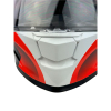 KASK MOTOCYKLOWY F33/G/XL z blendą pomarańczowy-86710