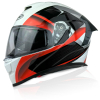 KASK MOTOCYKLOWY F33/G/XXL z blendą pomarańczowy