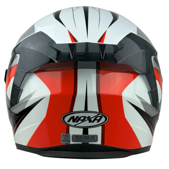 KASK MOTOCYKLOWY F33/G/XXL z blendą pomarańczowy-86716