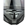 KASK MOTOCYKLOWY F32/G/XXL blenda+pinlock szary-86880