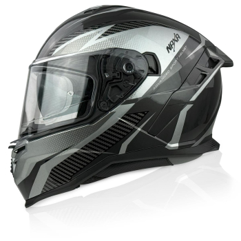 KASK NAXA F32/G/S blenda+pinlock szary