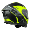 KASK MOTOCYKLOWY F32/J/XXL blenda+pinlock żółty fl-86992