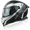 KASK MOTOCYKLOWY F32/H/XXL blenda+pinlock z białym