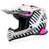 KASK MOTOCYKLOWY C11/F/YXL junior różowy połysk