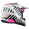 KASK MOTOCYKLOWY C11/F/YXL junior różowy połysk-87190