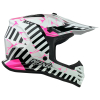KASK MOTOCYKLOWY C11/F/YXL junior różowy połysk-87192