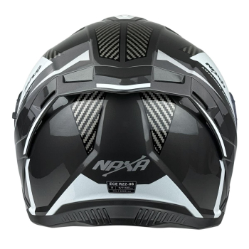 KASK MOTOCYKLOWY F32/H/XXL blenda+pinlock z białym-87105