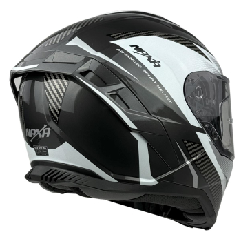 KASK MOTOCYKLOWY F32/H/XXL blenda+pinlock z białym-87106