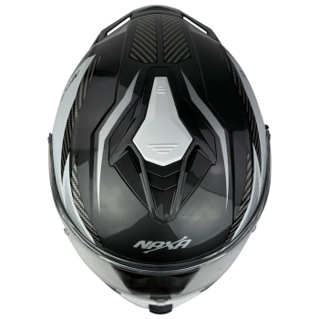 KASK MOTOCYKLOWY F32/H/XXL blenda+pinlock z białym-87108