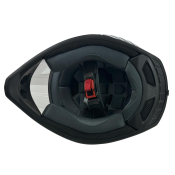 KASK MOTOCYKLOWY C11/F/YXL junior różowy połysk-87185