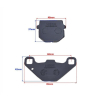 KLOCKI HAMULCA DO KEEWAY HURRICANE ECE R90-87459