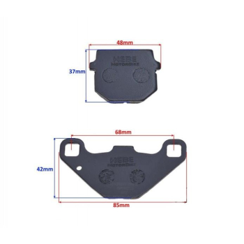 KLOCKI HAMULCA DO KEEWAY HURRICANE ECE R90-87459