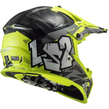 KASK LS2 MX437 FAST II MINI CRUSHER BL.H-V-06 L-87661