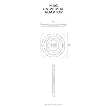 Uniwersalny adapter Quad Lock® MAG - uniw-91808