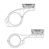 Podstawa na mostek rowerowy Quad Lock® Out Front P-91905