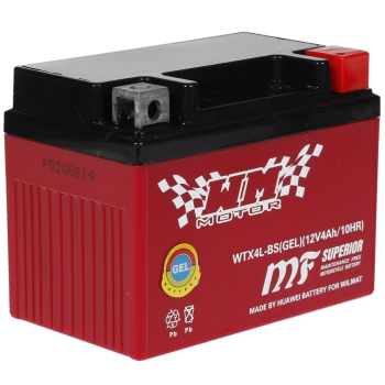 AKUMULATOR YTX4L-BS (GEL) WM MOTOR 12 VOLT-918