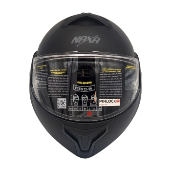 KASK MOTOCYKLOWY FF1/B/L czarny mat + PINLOCK-92592