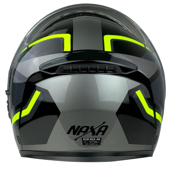 KASK NAXA FO7/E/XXL blenda+pinlock żółty fl-92663