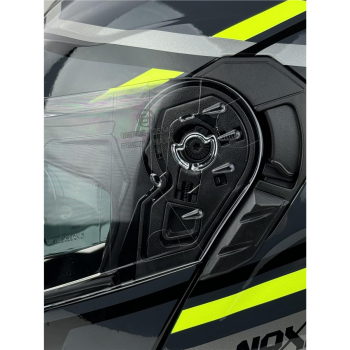 KASK NAXA FO7/E/XXL blenda+pinlock żółty fl-92669