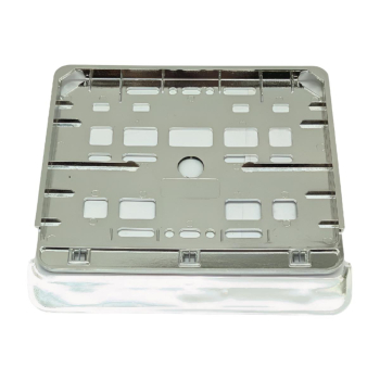 RAMKA MOTOCYKLOWA METALIZOWANA SREBRNA-92877