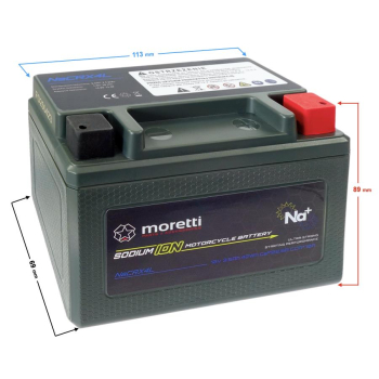 Akumulator Moretti NaCRX4L sodowo jonowy