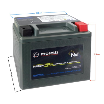 Akumulator Moretti NaCRX5L sodowo jonowy