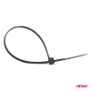 Taśmy opaski zaciskowe kablowe czarne 3,6x150mm - -93531