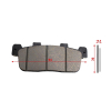 KLOCKI HAMULCOWE KYMCO PEOPLE GTI 125/300 43105-LG-93790
