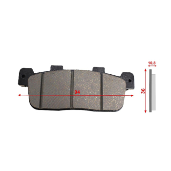 KLOCKI HAMULCOWE KYMCO PEOPLE GTI 125/300 43105-LG-93790