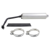 TŁUMIK POWER FORCE GY6 ALUMINIOWY 125 CCM  TUT0003