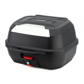 KUFER JUNAK 0858 CZARNO/SREBRNY 48L