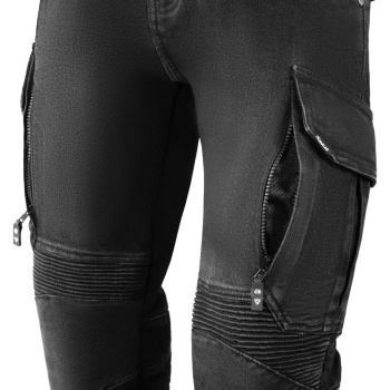 SECA SPODNIE SQUARE II WASHED BLACK 38-95948