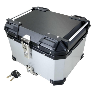 Kufer tylny srebrny 36L