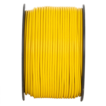 Przewód jednożyłowy żółty CCA 1x1mm2 100m 5A 12/23-96710