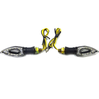 KIERUNKOWSKAZY CH-1030 LED CZARNE TRÓJKĄT Z OTWORE-96954