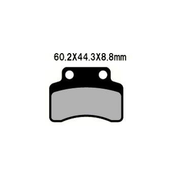 KLOCKI HAMULCOWE KEEWAY MATRIX 50CC / BENZER KHT00-97061