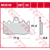KLOCKI HAMULCOWE TRW MCB748SV-97142