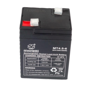 Akumulator Moretti UPS MT4.5-6