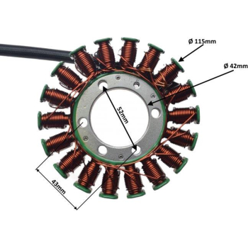 STATOR 18 CEWEK  DO HONDA VFR800 02-09-97636